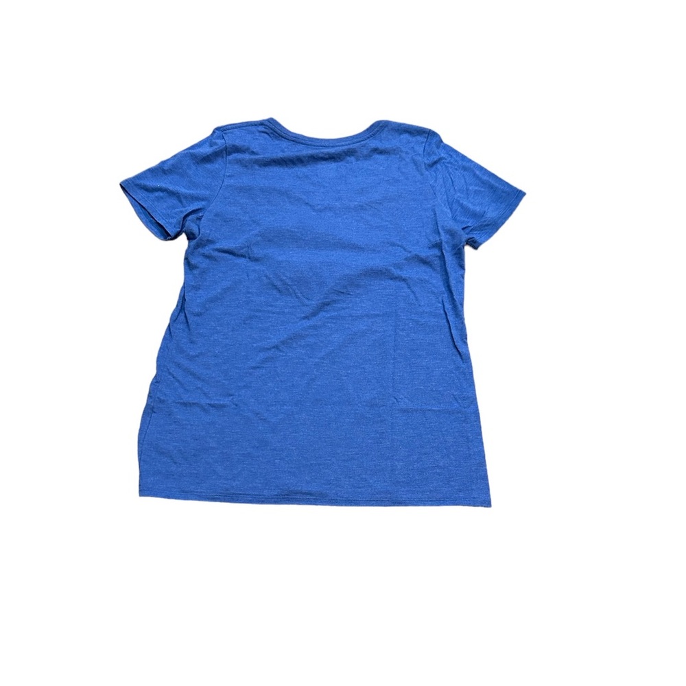 BYU Cougars Nike Women’s Tri Blend V-Neck Cracked Vault Logo Shirt - Picture 3 of 3